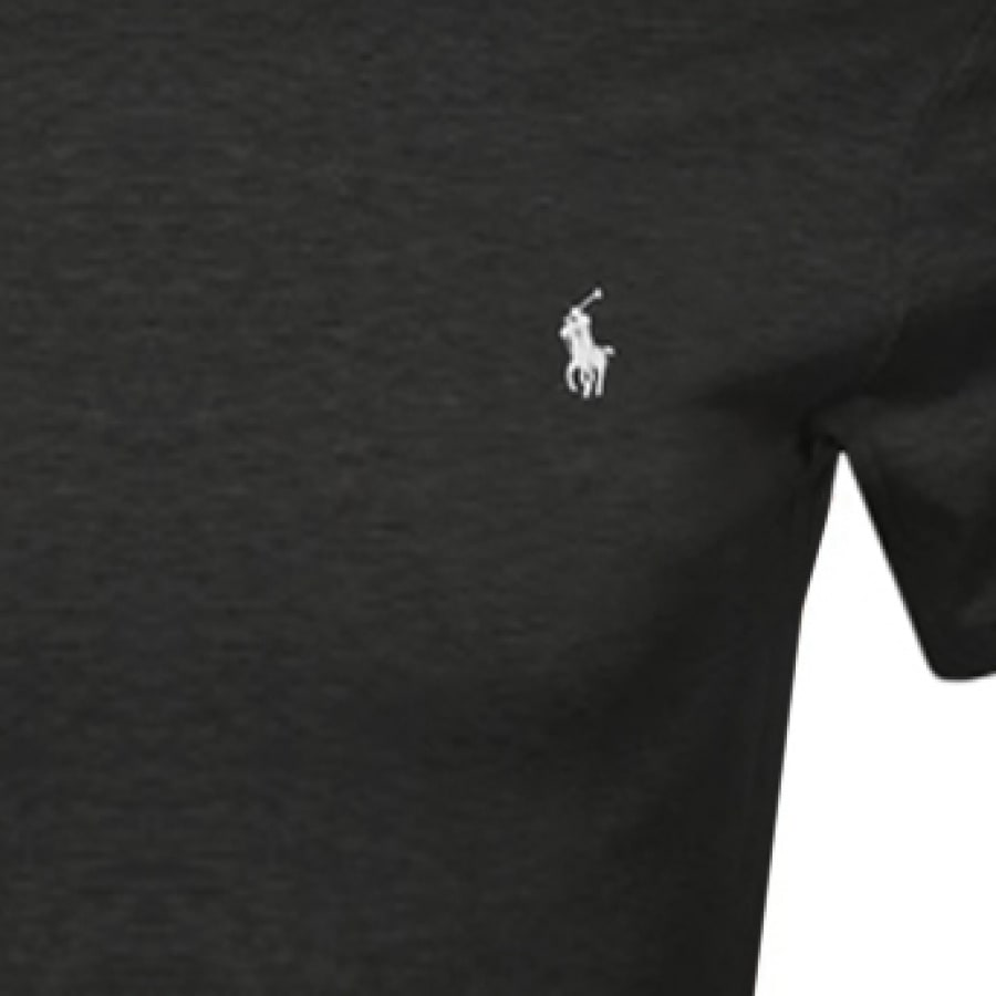 Alternative Image for ProductRalph Lauren Crew Neck Slim Fit T Shirt Black3